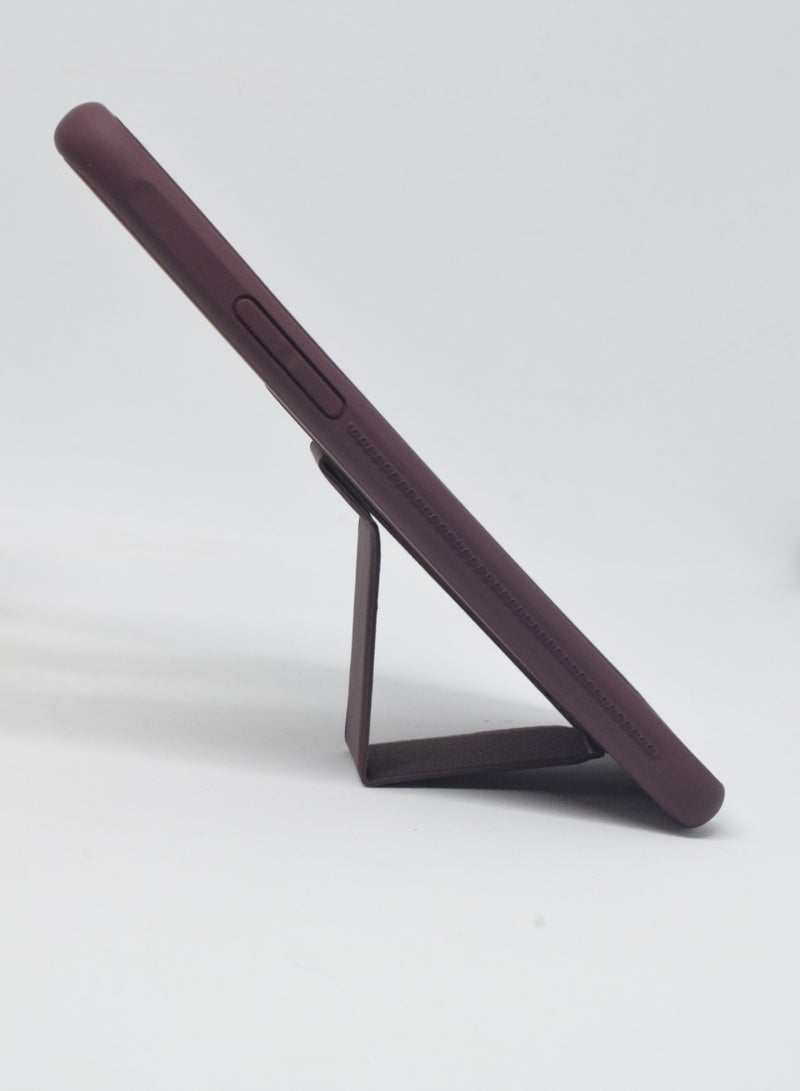 BORTONY Protective Case Cover With Finger Grip Stand For Samsung A20S - Image 3