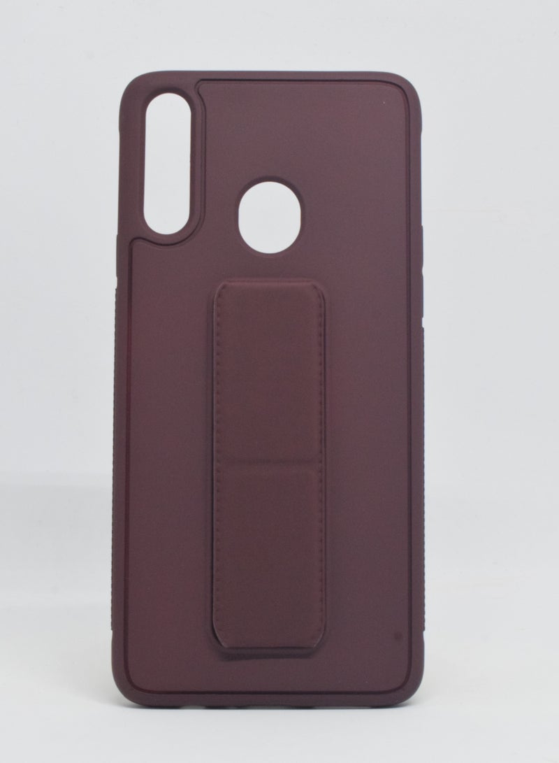 BORTONY Protective Case Cover With Finger Grip Stand For Samsung A20S - Image 1