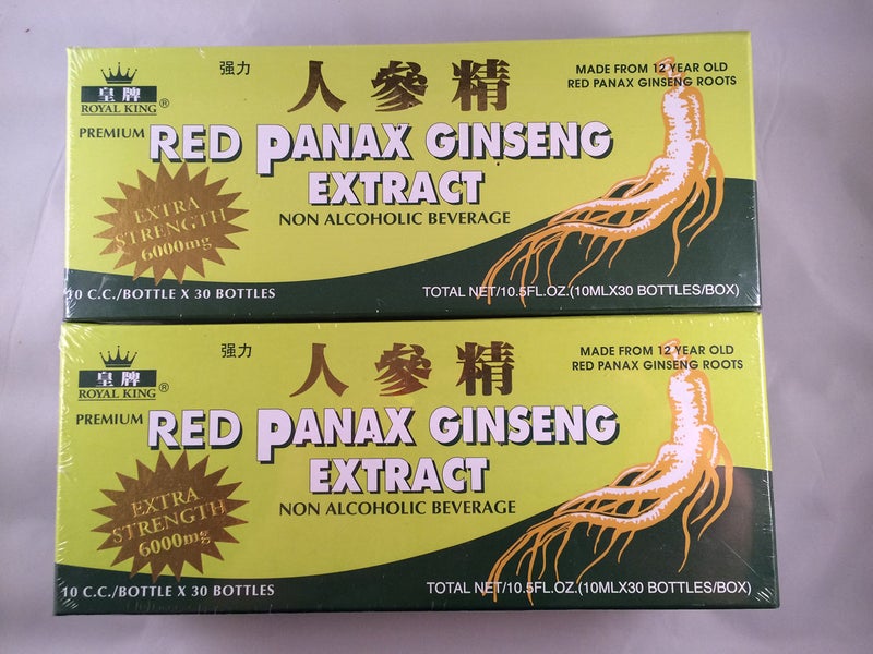 Royal King - Red Panax Ginseng Extract 6000mg (30 Vials X 10ml) - 2 Boxes - Image 2