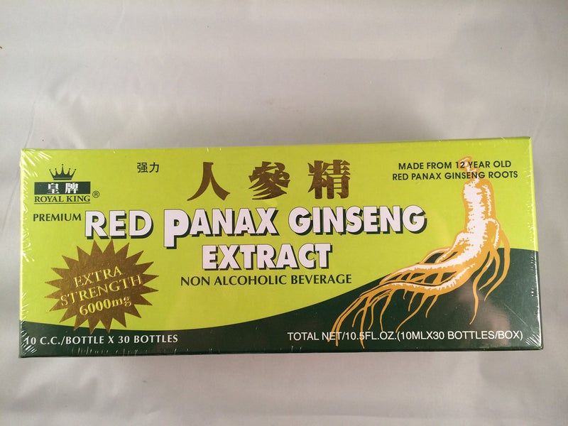 Royal King - Red Panax Ginseng Extract 6000mg (30 Vials X 10ml) - 2 Boxes - Image 1