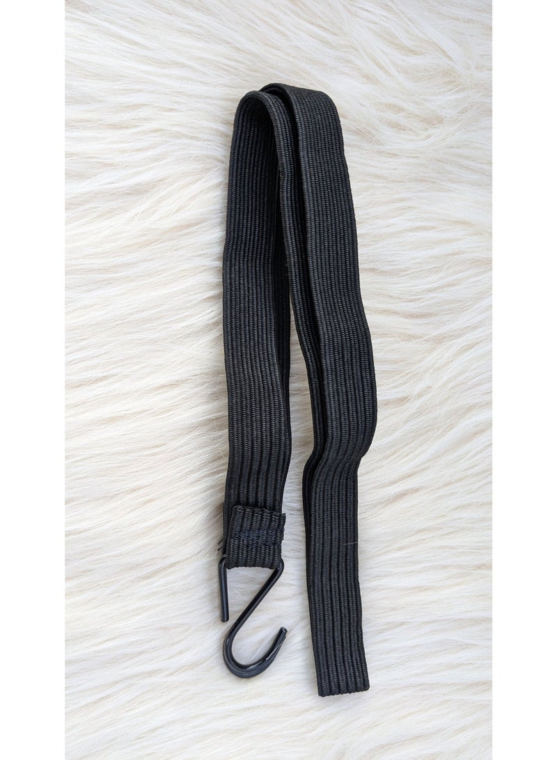 حبل ربط مطاطي قابل للتمدد قوي ومتين بخطافات معدنية – لربط الأمتعة والأغراض على الدراجات والسيارات | الوان متعددة - Image 3