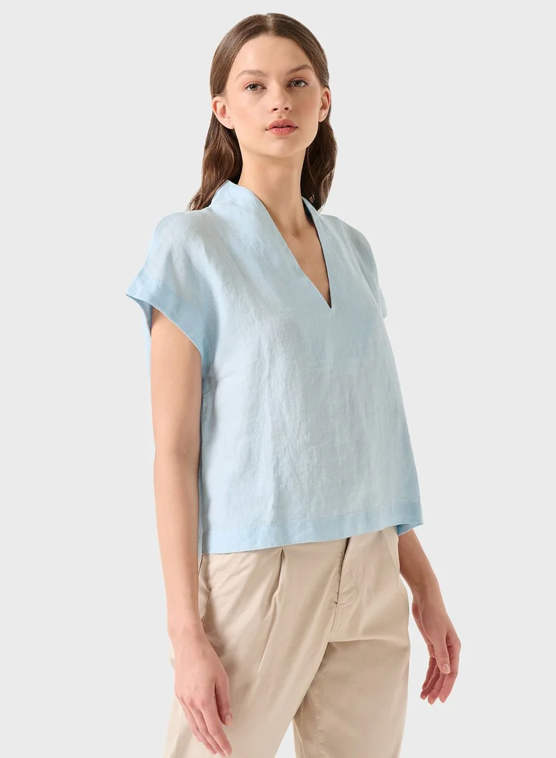 Jimmy Key V-Neck Top