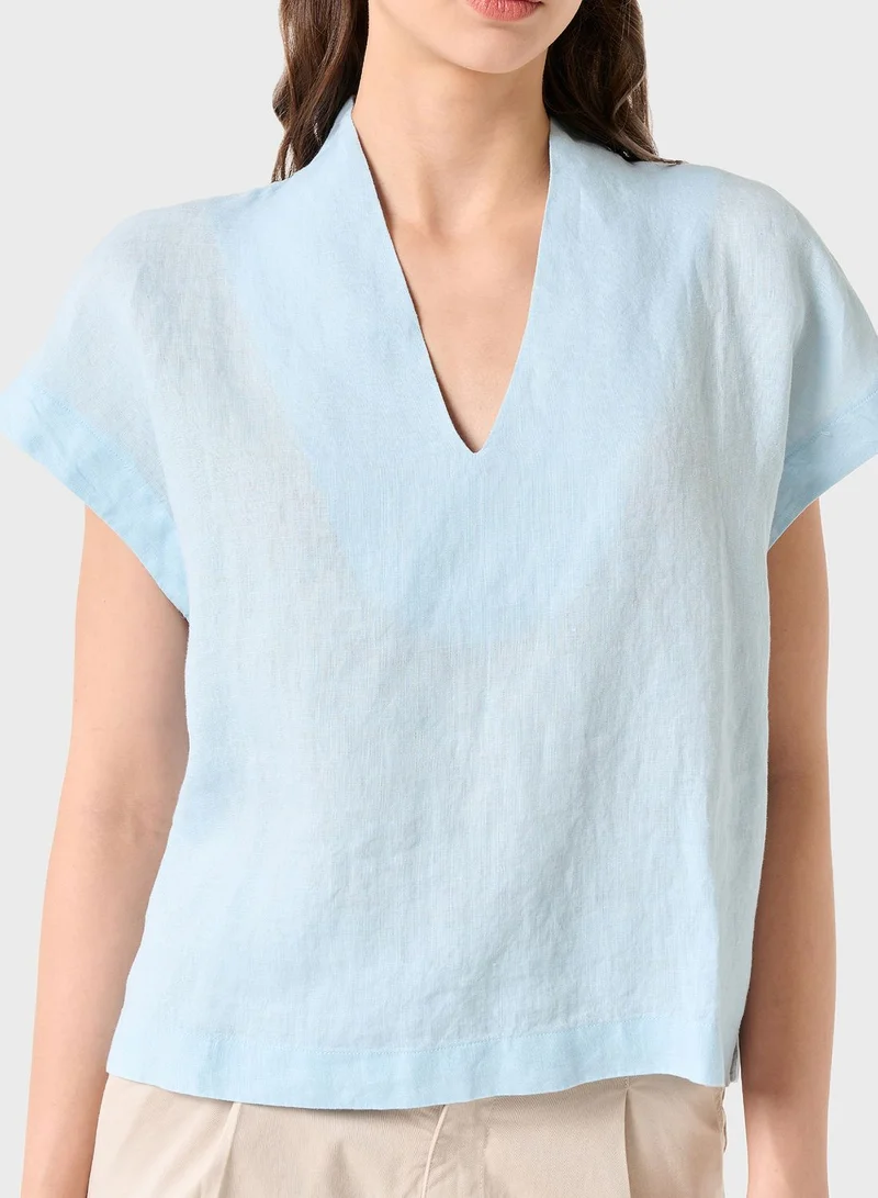 Jimmy Key V-Neck Top