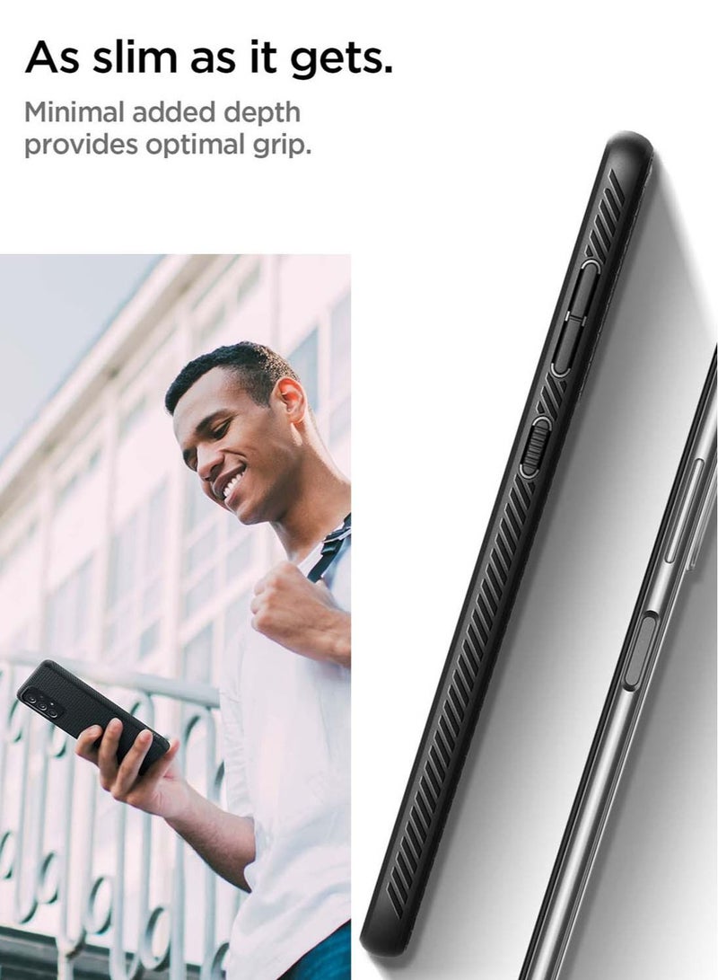 Spigen Liquid Air Case Cover for Samsung Galaxy A33 5G (2022) - Matte Black - Image 5