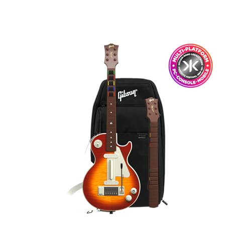 CRKD Gibson Les Paul Cherry Sunburst Pro Edition Guitar Controller Collectors Bundle Multiplatform - Image 1