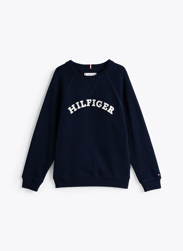 TOMMY HILFIGER Youth Monotype Sweatshirt  - Image 4
