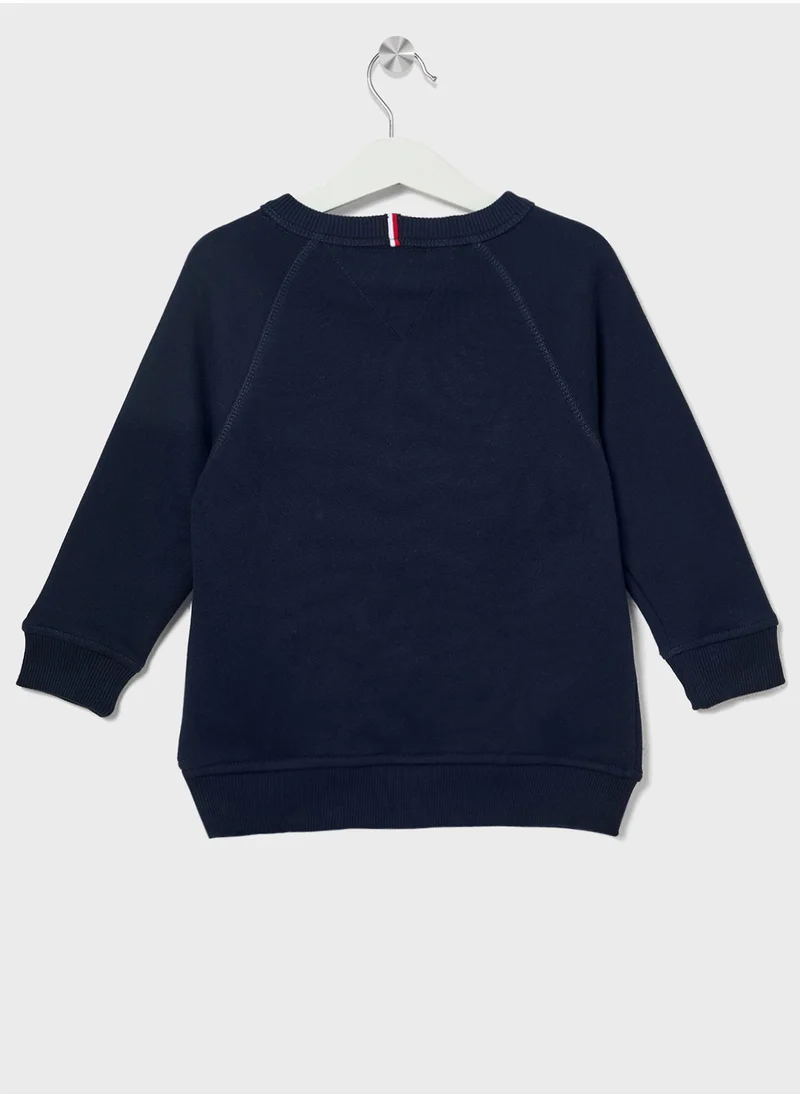 تومي هيلفيغر Youth Monotype Sweatshirt