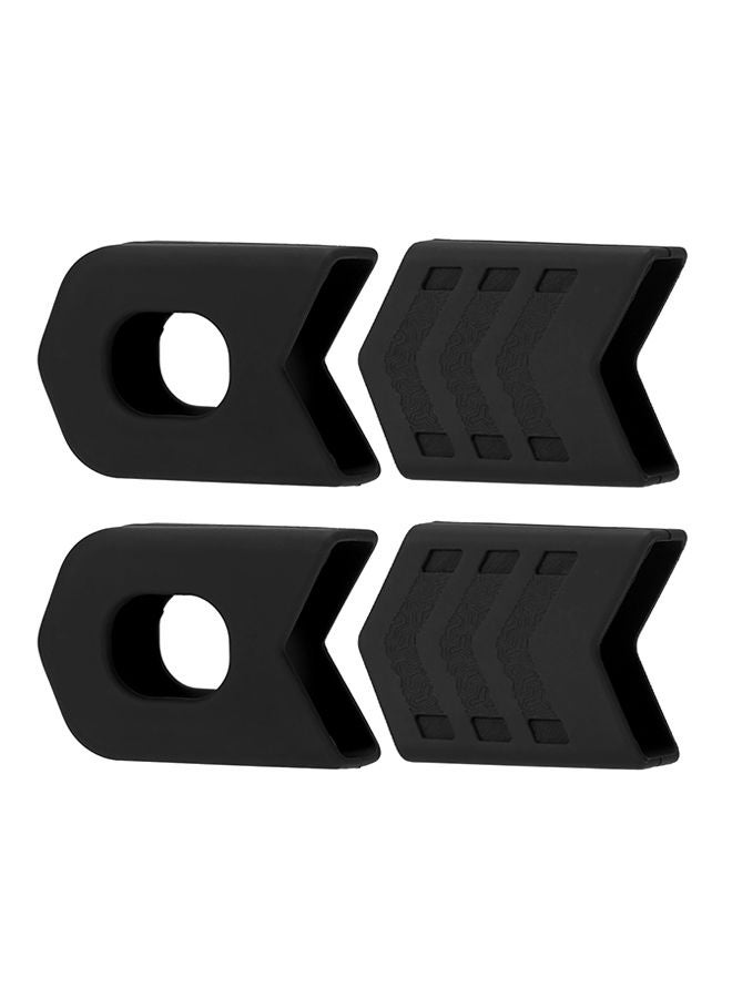 NIBEMINENT 4-Piece MTB Road Bicycle Cycling Crankset Crank Protective Sleeve Cover  - Image 1