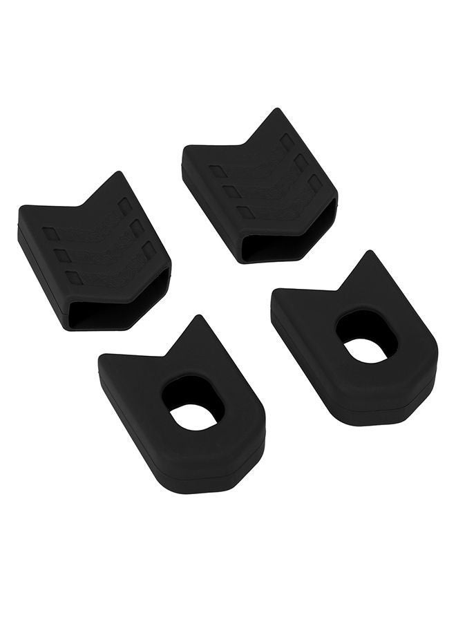 NIBEMINENT 4-Piece MTB Road Bicycle Cycling Crankset Crank Protective Sleeve Cover  - Image 2