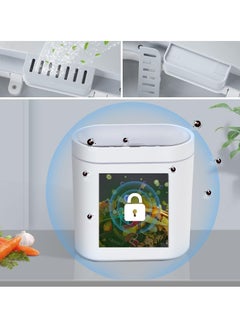 Excefore Bathroom Trash Can, 9L Smart Waste Bin Inductive Trash Can, IPX5 Waterproof Touchless Bathroom Trash Can, Automatic Sensor Waste Basket for Kitchen Home Office Bedroom  - Image 3