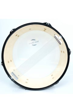 Mike Music 14 x 5.5 Inches Wine Red Snare Drum with Stand by Mike Music - Ideal for Beginners and Professional Drummers  - Image 3
