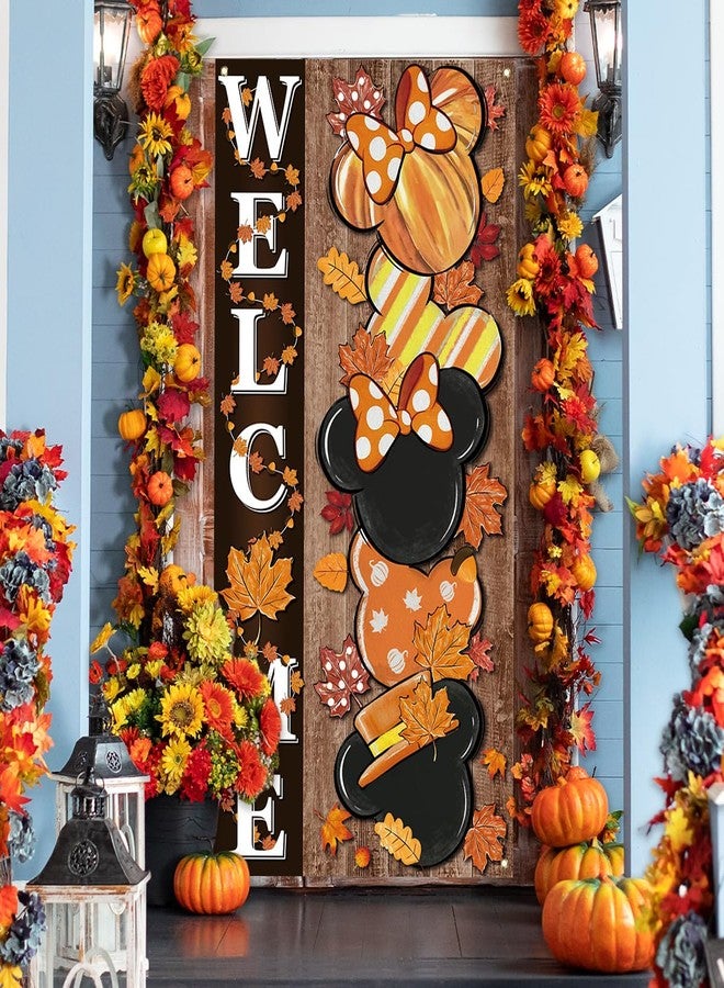 Yarcooly Autumn Mouse Decor - Fall Harvest Thanksgiving Decor for Home Party - Image 4