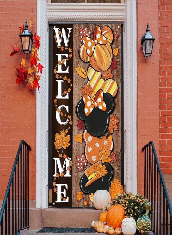 Yarcooly Autumn Mouse Decor - Fall Harvest Thanksgiving Decor for Home Party - Image 5