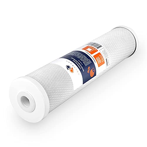 Aquaboon 5 Micron 20 x 4.5 Water Filter Cartridges Set of 2, Whole House Water Filter Replacements for 2-Stage Sediment & Chlorine, Odors Reduction - Image 2