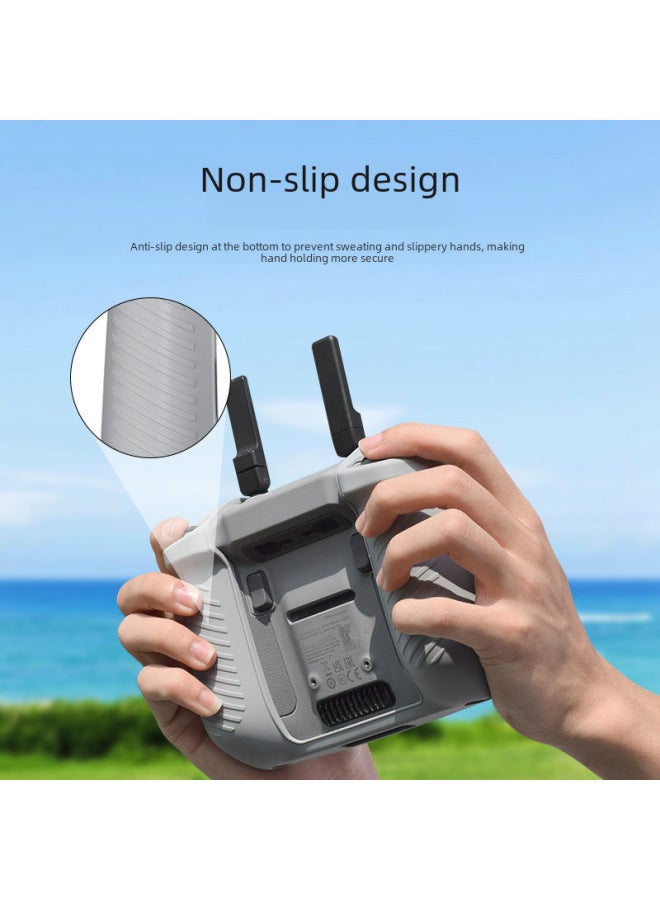 BRDRC Applicable To Dajiang Air3 Remote Control Silicone Case Rc2 With Screen Protector Uav Mini4pro Accessories - Image 2