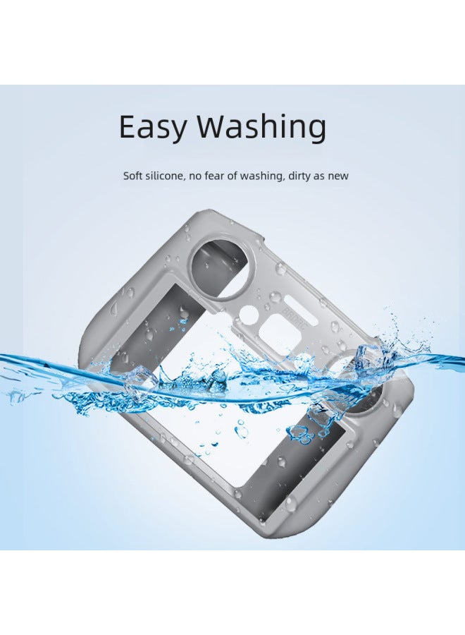 BRDRC Applicable To Dajiang Air3 Remote Control Silicone Case Rc2 With Screen Protector Uav Mini4pro Accessories - Image 3
