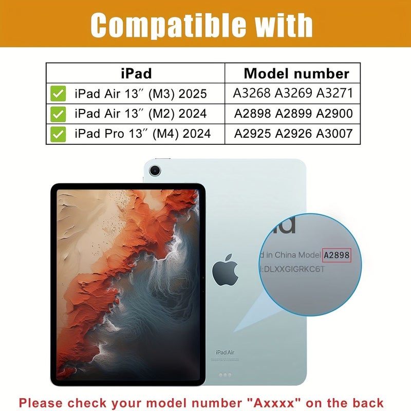 2 Pack Screen Protector for iPad Air 13 2025 M3 iPad Pro 13 M4 Easy Install - Image 2