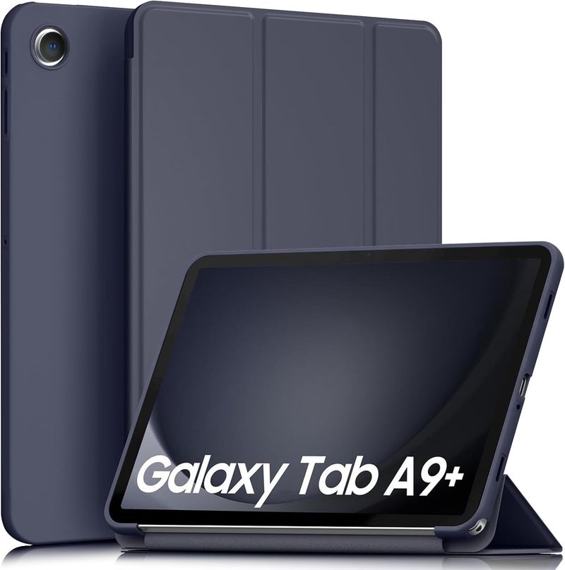 Demark Case for Galaxy Tab A9+11 inch 2023 Cover, Slim Stand Hard Back Shell Protective Cover with Auto Wake/Sleep for for Tab A9 Plus Tablet (SM-X210/X216/X218) (Lavender) - Image 1