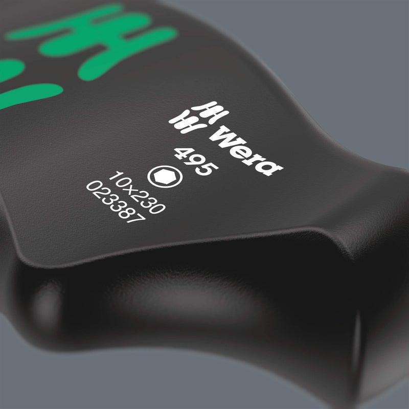 Wera 495 8x230 mm T-Handle Nutspinner - Image 5