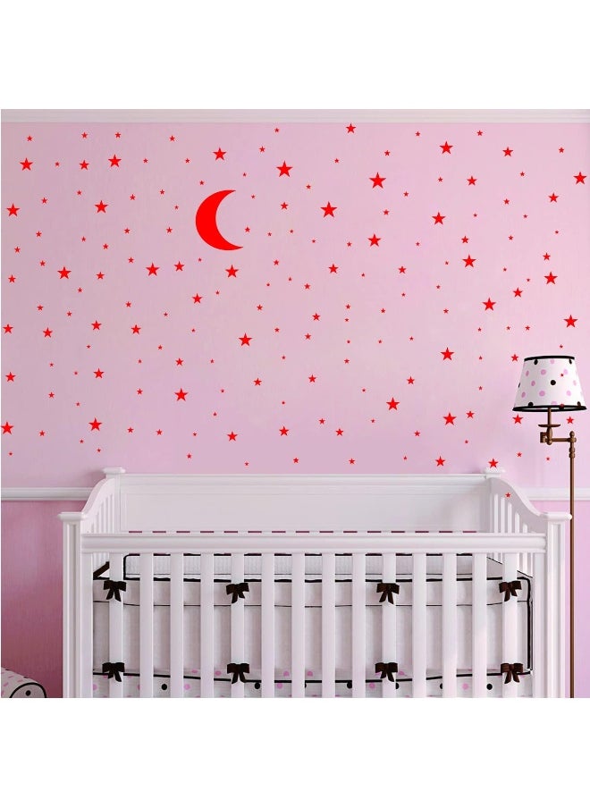 JURUOXIN Moon and Stars Wall Decal Vinyl Sticker for Kids Boy Girls Baby Room Decoration Good Night Nursery Wall Decor Home House Bedroom Design  - Image 3