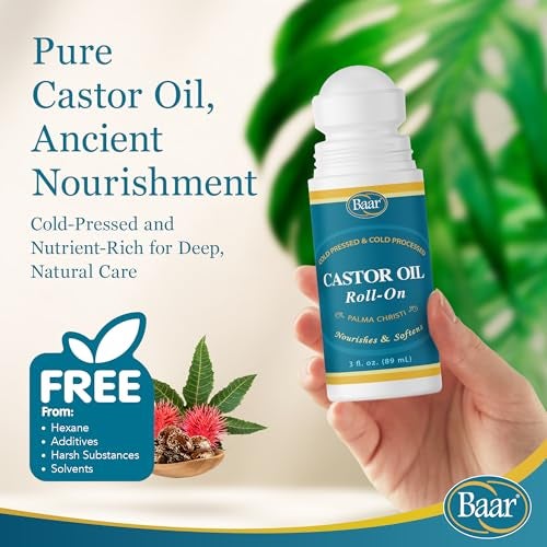 Baar Products - Castor Oil Roll-On 3 oz [Health and Beauty] - Image 2