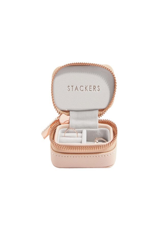 Stackers Blush Pink Petite Travel Jewelry Box - Image 1