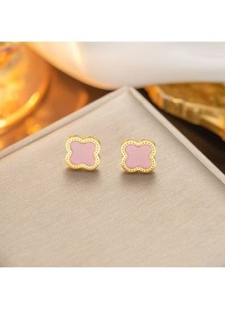 Pink earrings