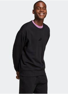 Adidas All Szn French Terry Crew Sweatshirt  - Image 3
