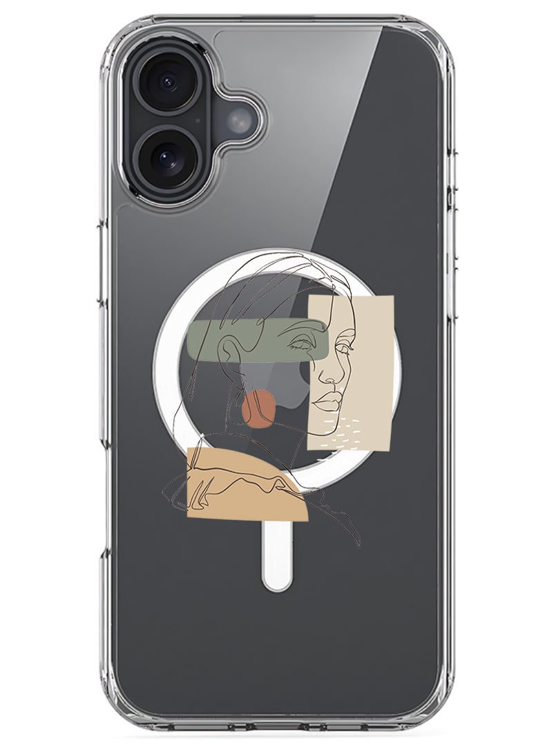 Theodor Magnetic Case for Apple iPhone 17 Compatible with MagSafe Wireless Charging, Shockproof Phone Bumper Cover - Women - Image 1