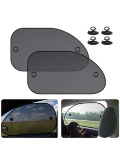 HERIOS Car Window Sunshades, Side Window Sunshades, Cling Sunshade, for Car Windows, Sun, Glare, and UV Rays Protection for Your Child - Baby Side Window Car Sun Shades, 2 Pack Universal  - Image 1