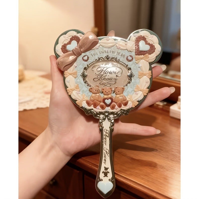 مرآة مكياج يدوية أنيقة - هدية مثالية لكل المناسبات - Image 2