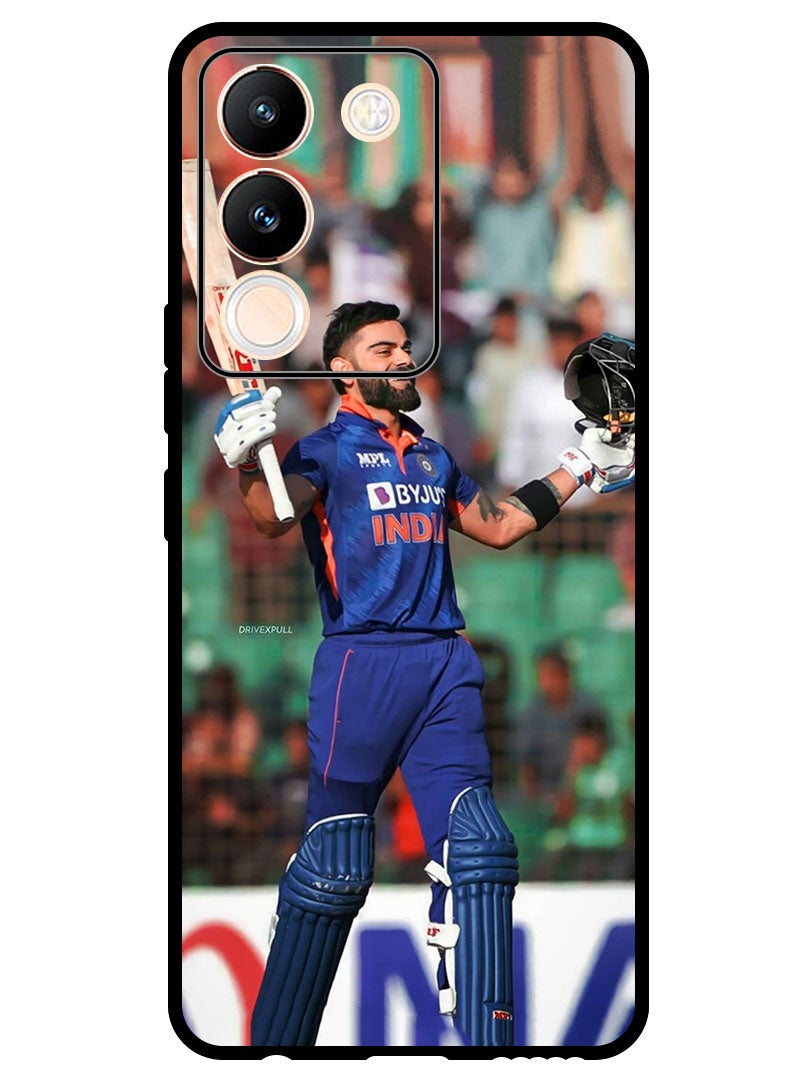 Theodor Protective Case Anti Scratch Shock Proof Bumper Cover For Vivo V29e Virat Kholi 1 - Image 1
