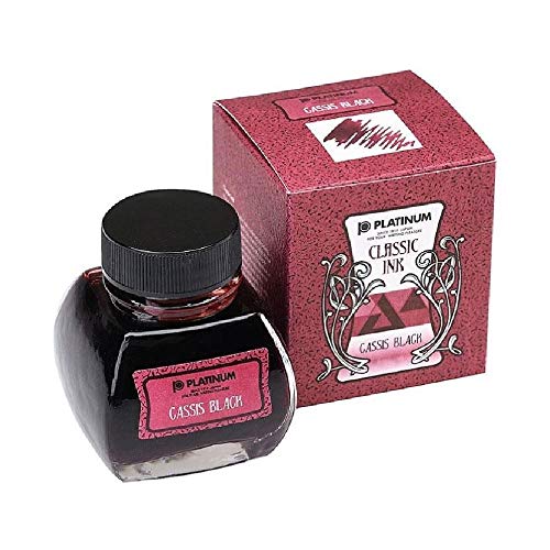 PLATINUM Classic Ink 60ml Cassis Black, INKK-2000 15 - Image 1