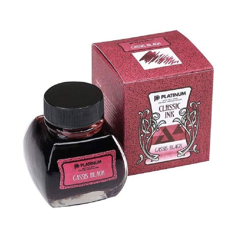 PLATINUM Classic Ink 60ml Cassis Black, INKK-2000 15 - Image 4