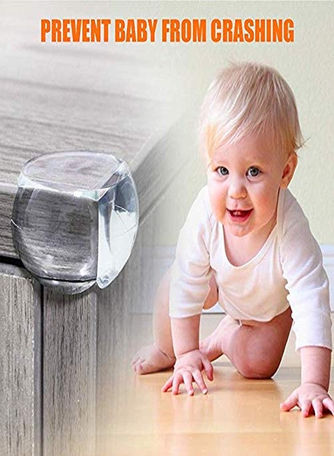 Babysafehouse 4 Piece Corner Guards for Babies Protection from Sharp Edges and Corners of Furniture (Transparent) - Image 3