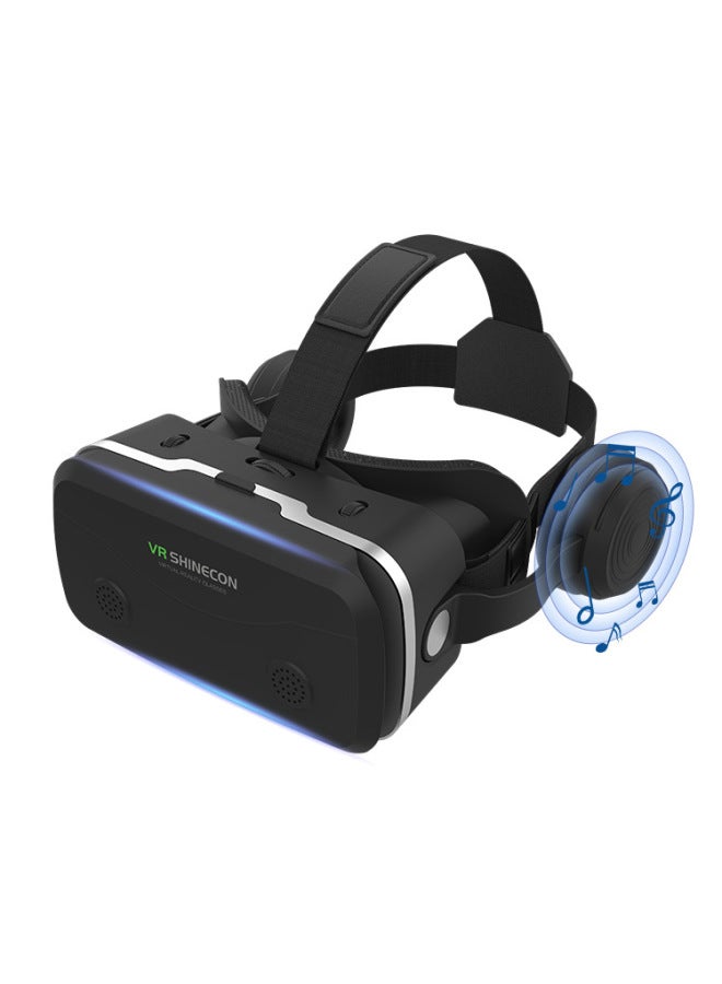 Quanxian Mirror Vr Glasses Earphone Version Mobile Specific Integrated Game Machine 3d Glasses Headset Vr-Color:G15E Headset Version Black - Image 2