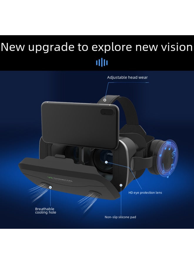 Quanxian Mirror Vr Glasses Earphone Version Mobile Specific Integrated Game Machine 3d Glasses Headset Vr-Color:G15E Headset Version Black - Image 5