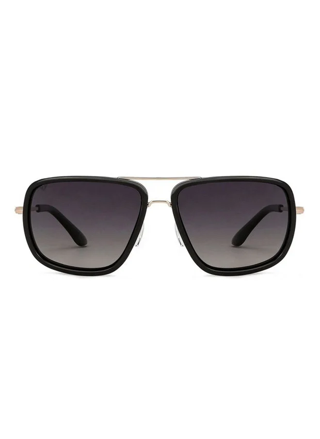 VINCENT CHASE Vincent Chase By Lenskart | Full Rim Square Branded Latest and Stylish Sunglasses | Polarized and 100% UV Protected | Men & Women | Large | VC S11748