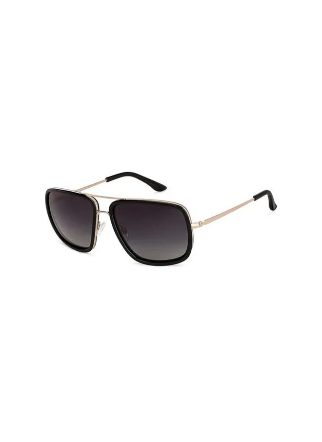 VINCENT CHASE Vincent Chase By Lenskart | Full Rim Square Branded Latest and Stylish Sunglasses | Polarized and 100% UV Protected | Men & Women | Large | VC S11748