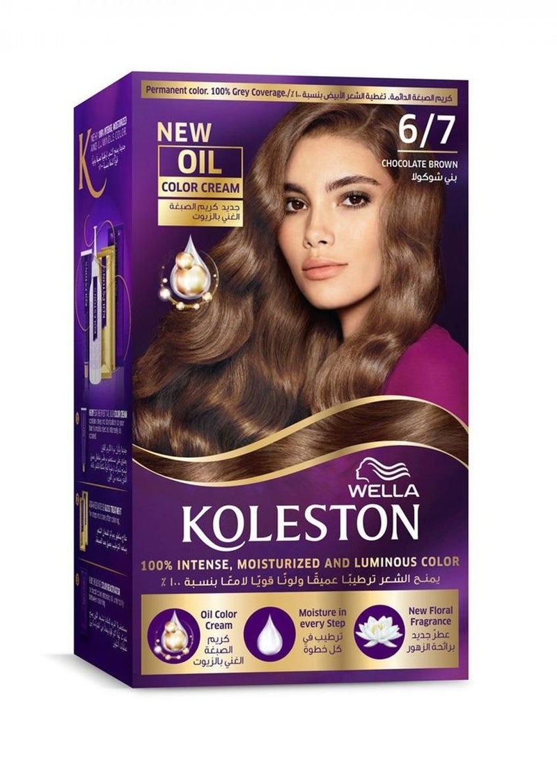 Wella Koleston Wella Koleston Hair Dye Kit 6/7 Chocolate Brown 50 ml