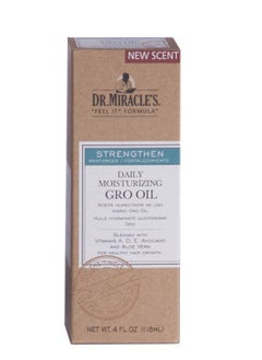 Dr. Miracle's daily moisturizing gro oil blended with vitamins A D E avocado & aloe vera for healthy hair growth 4 ounce - pzsku/ZE33141E4D3AA358804DEZ/45/_/1705583255/016b4f89-4aeb-4dcd-adcc-23351084fcbf