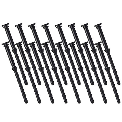 MEETOOT 16PCS Black Rubber PC CPU/Case Fan Mounting Screws Vibration Reducing Anti Noise Screws Fan Rivet XDX-7145 - Image 2