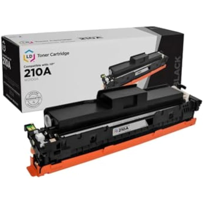 خراطيش حبر متوافقة بديلة لـ HP 210A 210 (عبوة واحدة، أسود W2100A) عائد قياسي (مع شريحة) متوافقة مع HP COLOR MFP 4301DW 4201DN 4201DW 4301FDW 4301FDN - Image 2