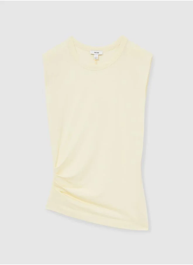 REISS Capped Sleeve Tee