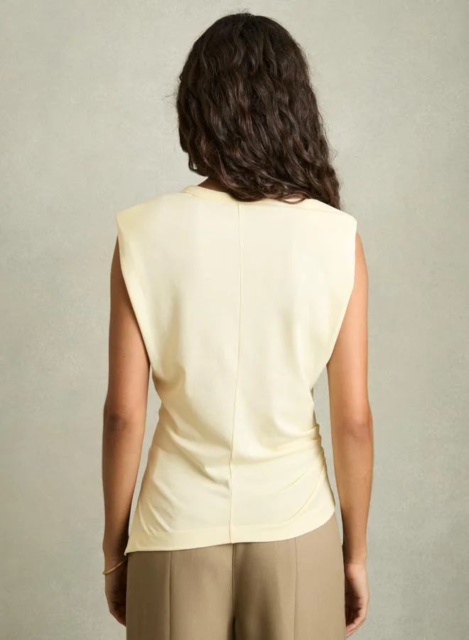 REISS Capped Sleeve Tee