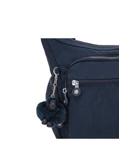 kipling Gabbie Medium Crossbody Bag Blue Bleu 2  - Image 4