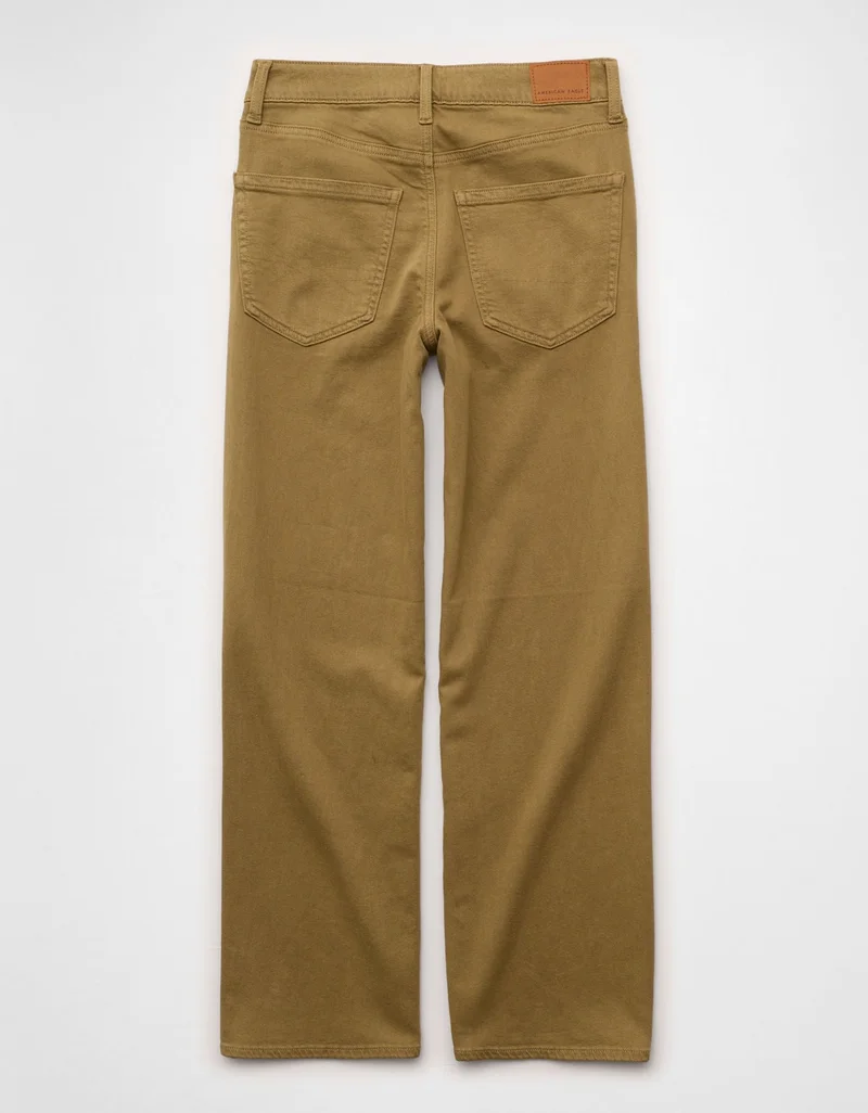 American Eagle  AE Stretch Super High-Waisted Wide-Leg Pant for Women | Best Price UAE