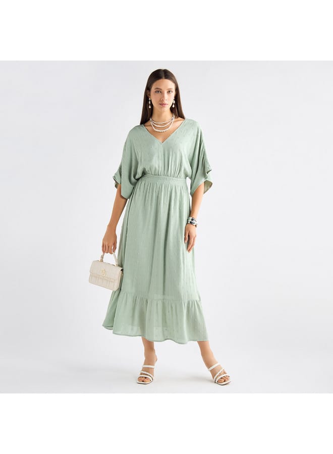 Splash FAV Tiered Midi Dress  - Image 1