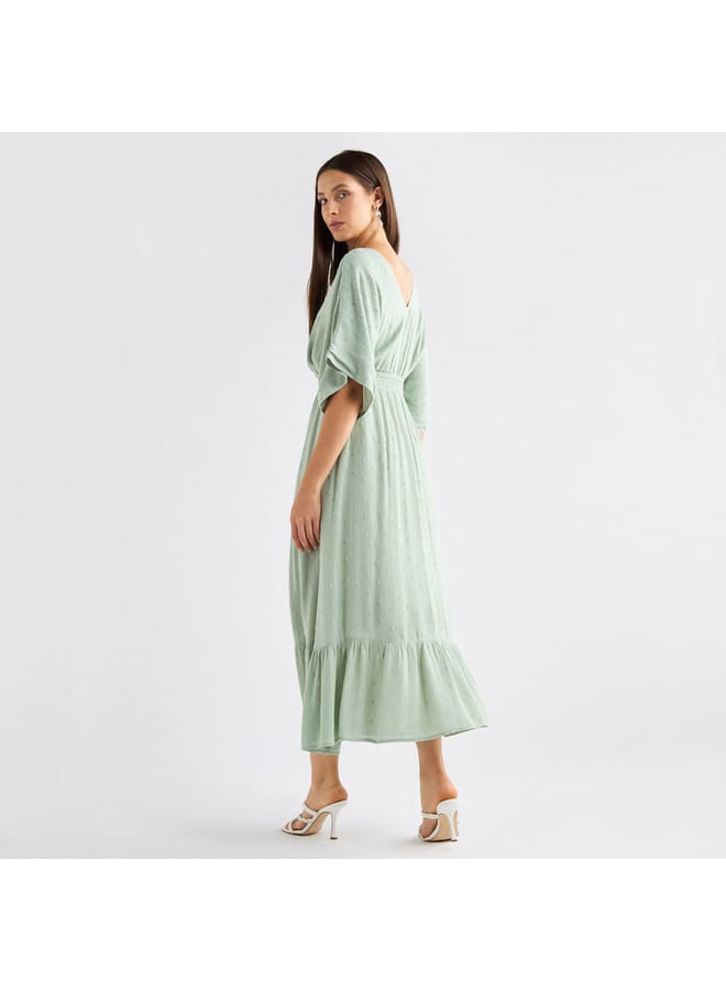 Splash FAV Tiered Midi Dress  - Image 3