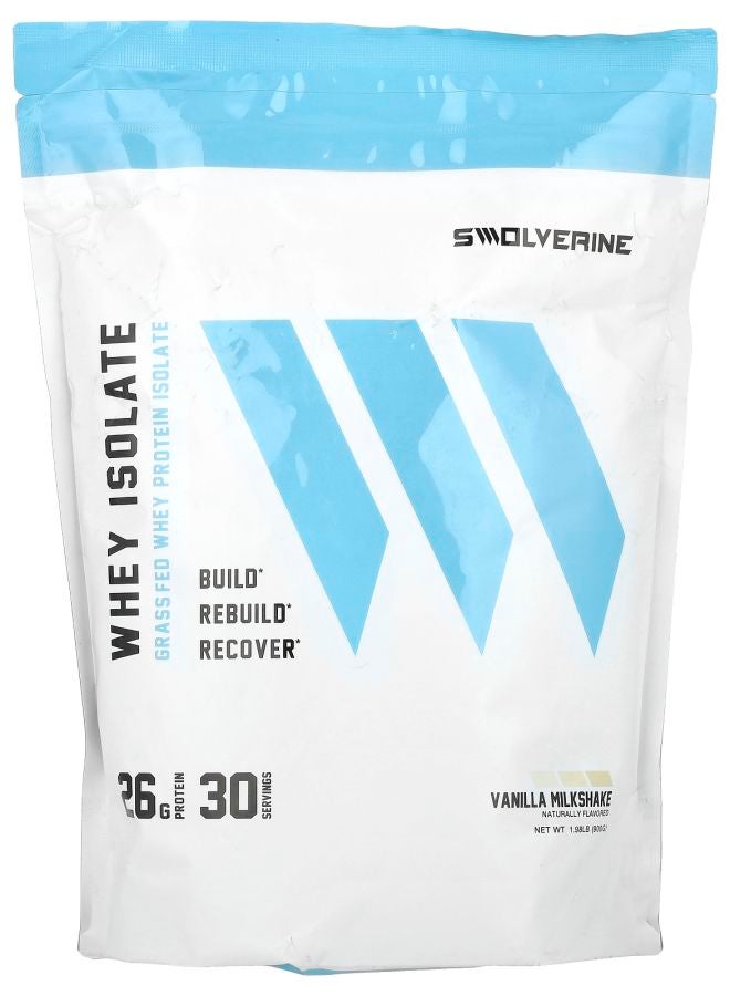 Swolverine Whey Isolate Vanilla Milkshake 1.98 lb (900 g)